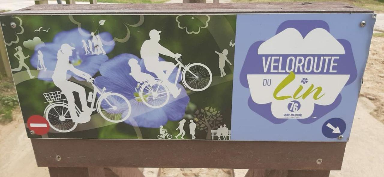Le Paradis Bleu Bosville Kültér fotó
